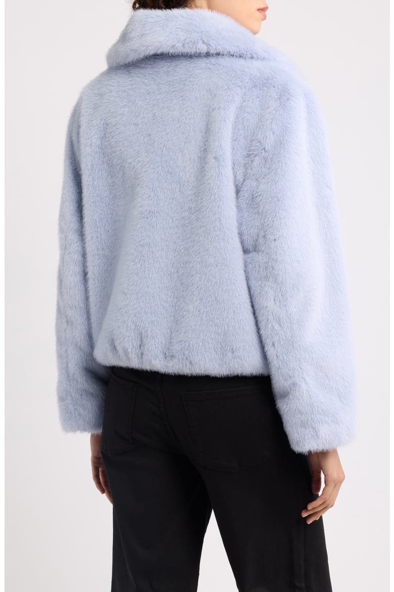 Tami Faux Fur Coat, Alternate, color, FROST