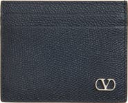 Valentino Garavani VLOGO Leather Card Holder