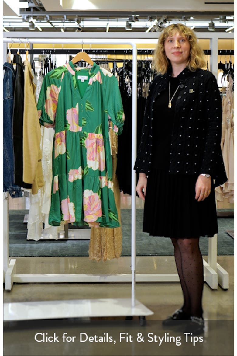 Floral Print Tiered Dress video
