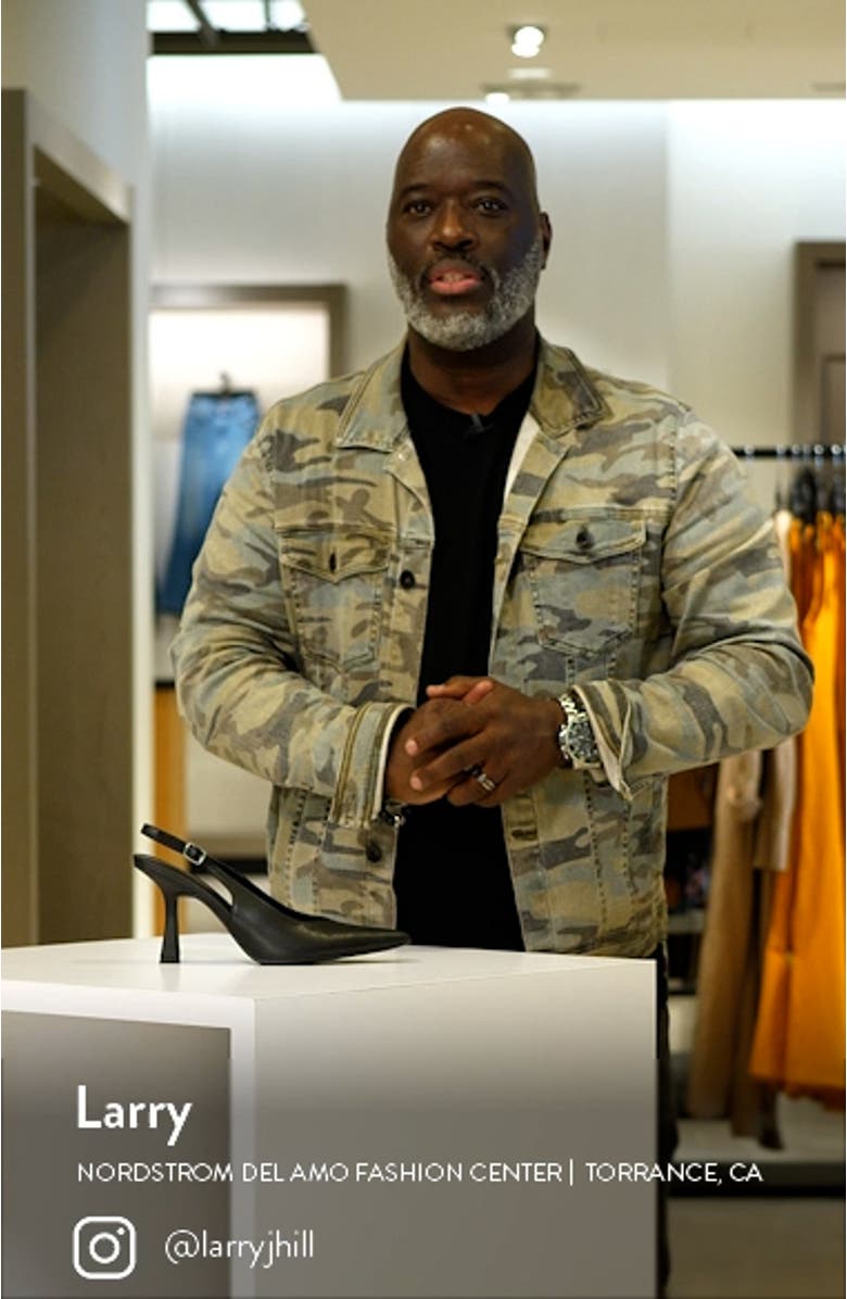 Vida Slingback Pointed Toe Pump, sales video thumbnail