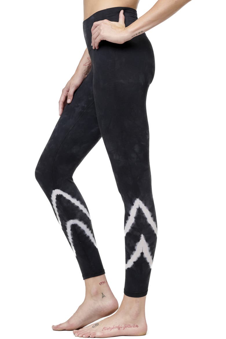 Sunset Tie Dye Leggings, Alternate, color, ASPHALT/WHISPER