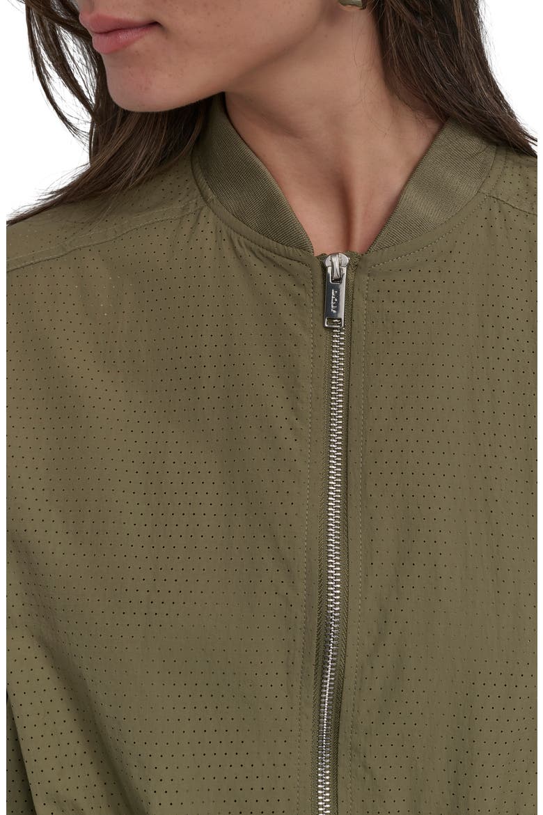 Perforated Longline Jacket, Alternate, color, UTILITY GREEN