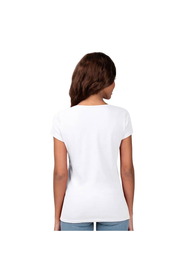 Women's G-III 4Her by Carl Banks White Los Angeles Dodgers Endzone Collage T-Shirt, Alternate, color, White
