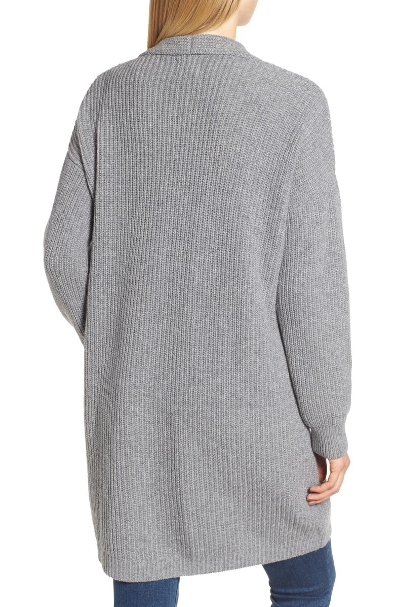 Barbour Audrey Longline Wool Cardigan, Alternate, color,