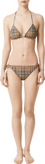 【送料&関税込】Burberry One-piece Swimsuit check Burberry Check One-Piece Swimsuit | Neiman Marcus