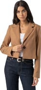 Saint + Sofia Astrid Crop Blazer