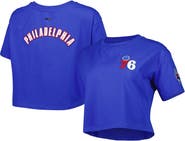 PRO STANDARD Women's Pro Standard Royal Philadelphia 76ers Classics Boxy T-Shirt