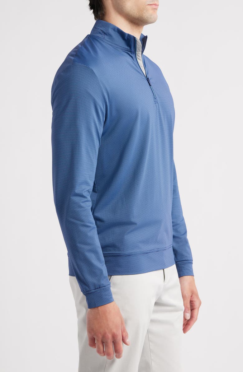 johnnie-O Jamie Quarter Zip, Alternate, color, Navy Mahalo