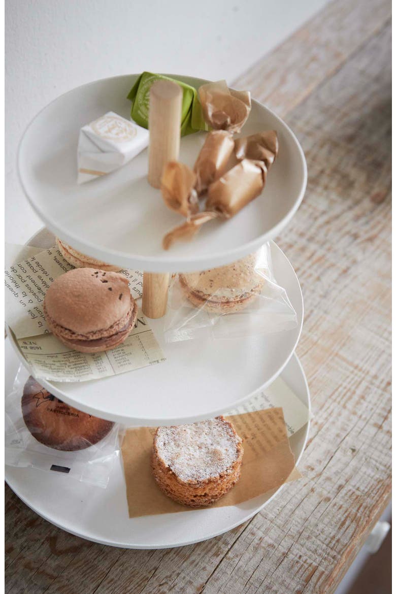 Serving Stand, Alternate, color, WHITE