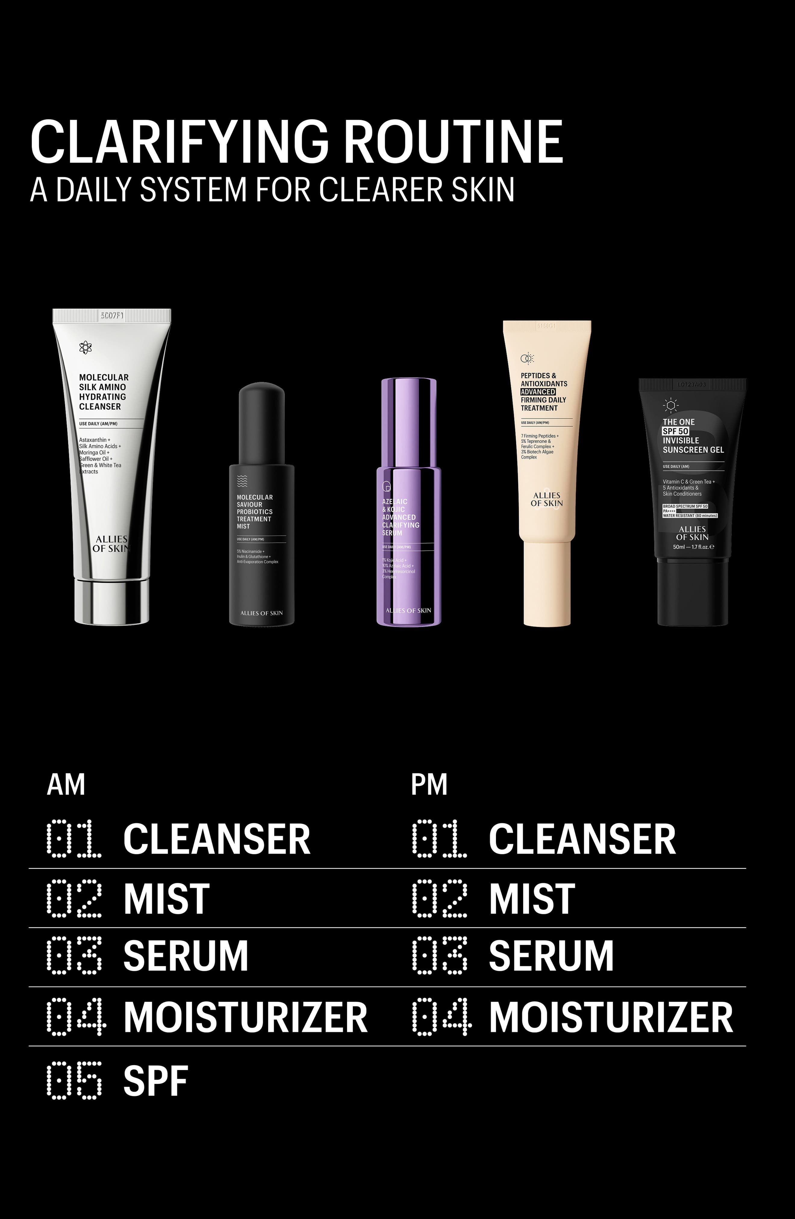 brightening serum- kojic acid & glutathione product info and reviews Azaelaic & Kojic Advanced Clarifying Serum