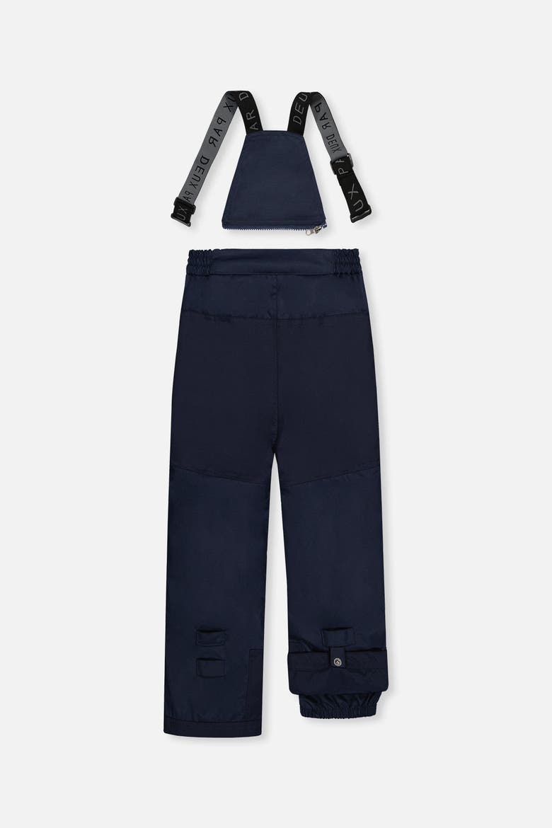 Play Jacket & Pants Fleece Neckwarmer Two Piece Snowsuit, Alternate, color, Navy and Burgundy