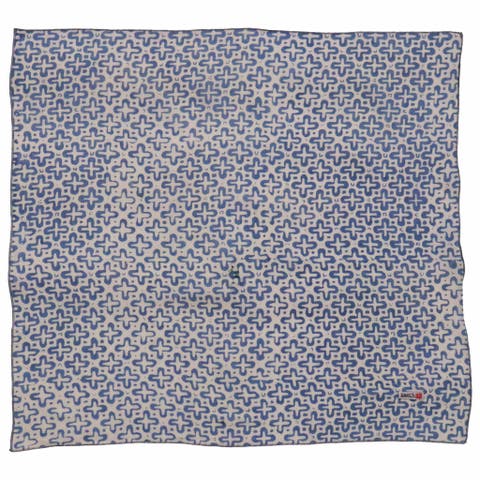 Botanically Dyed Batik Bandana