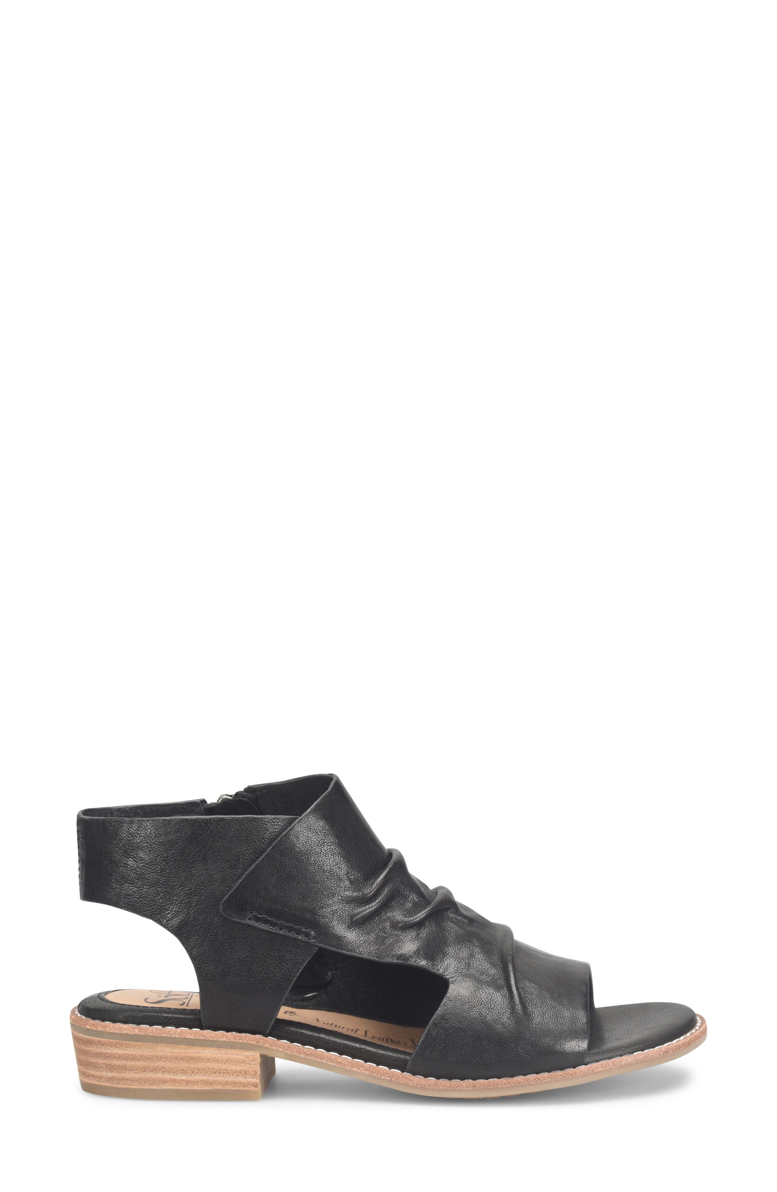 Söfft Naoma Slouchy Sandal, Alternate, color, 