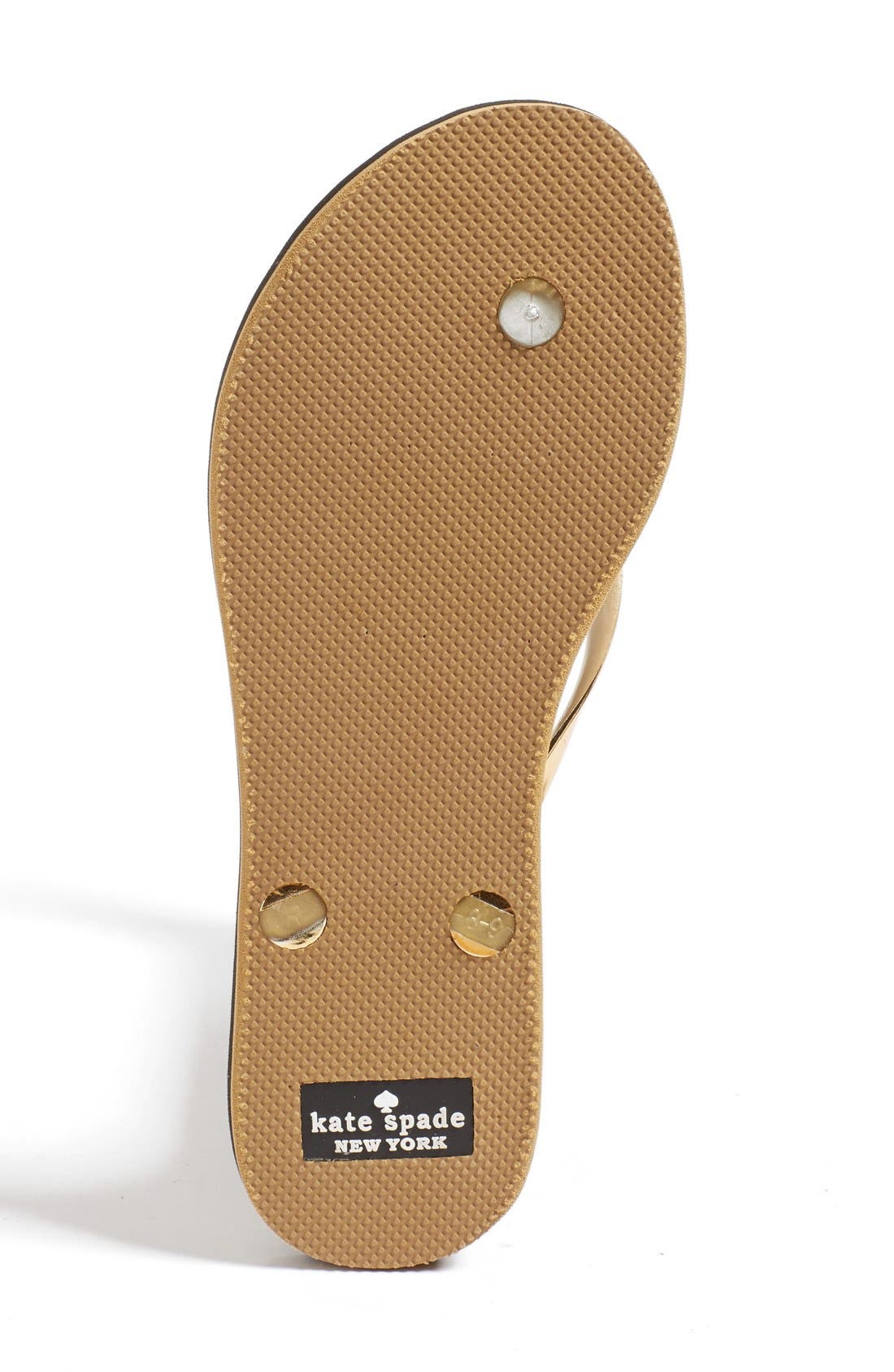 'nova' flip flop, Alternate, color, GOLD CONFETTI PRINT