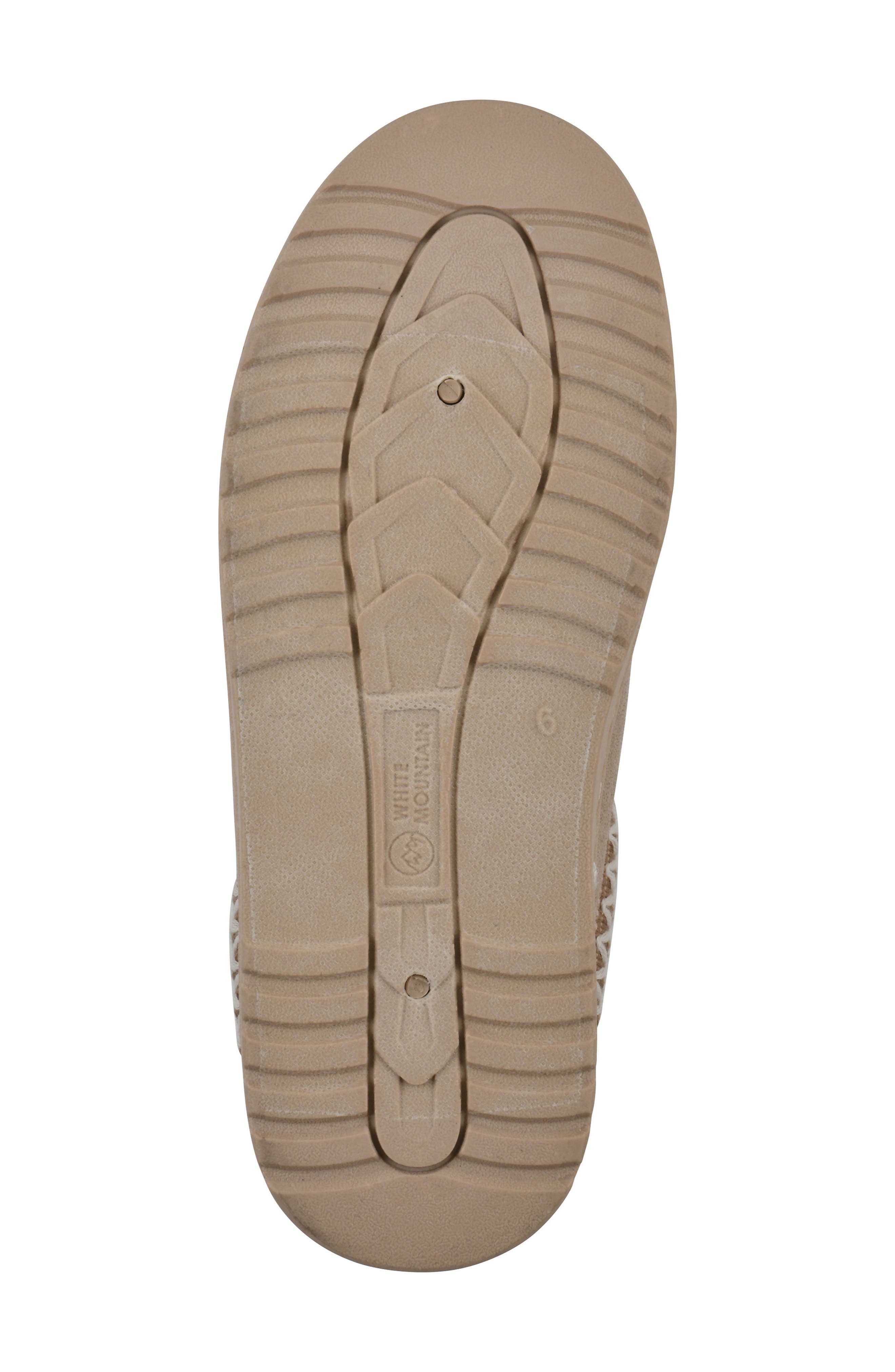 Icebin Faux Shearling Lined Clog Slipper, Alternate, color, DARK BEIGE/ FABRIC