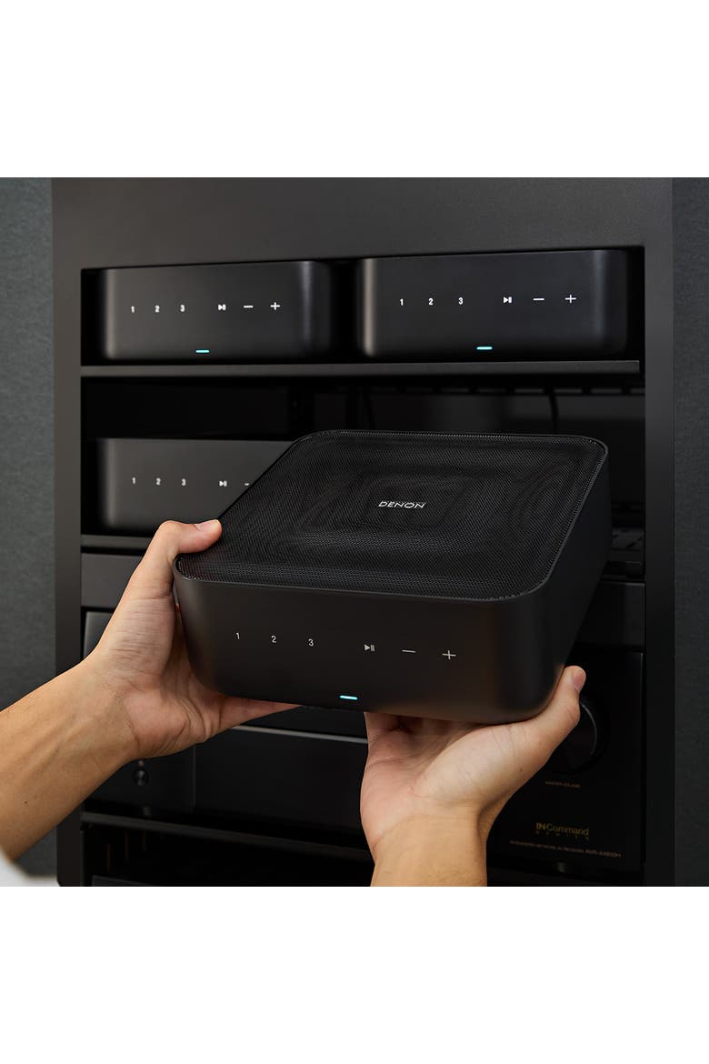 Home Amp Compact Wireless Streaming Amplifier with HEOS Built-in, Alternate, color, Black