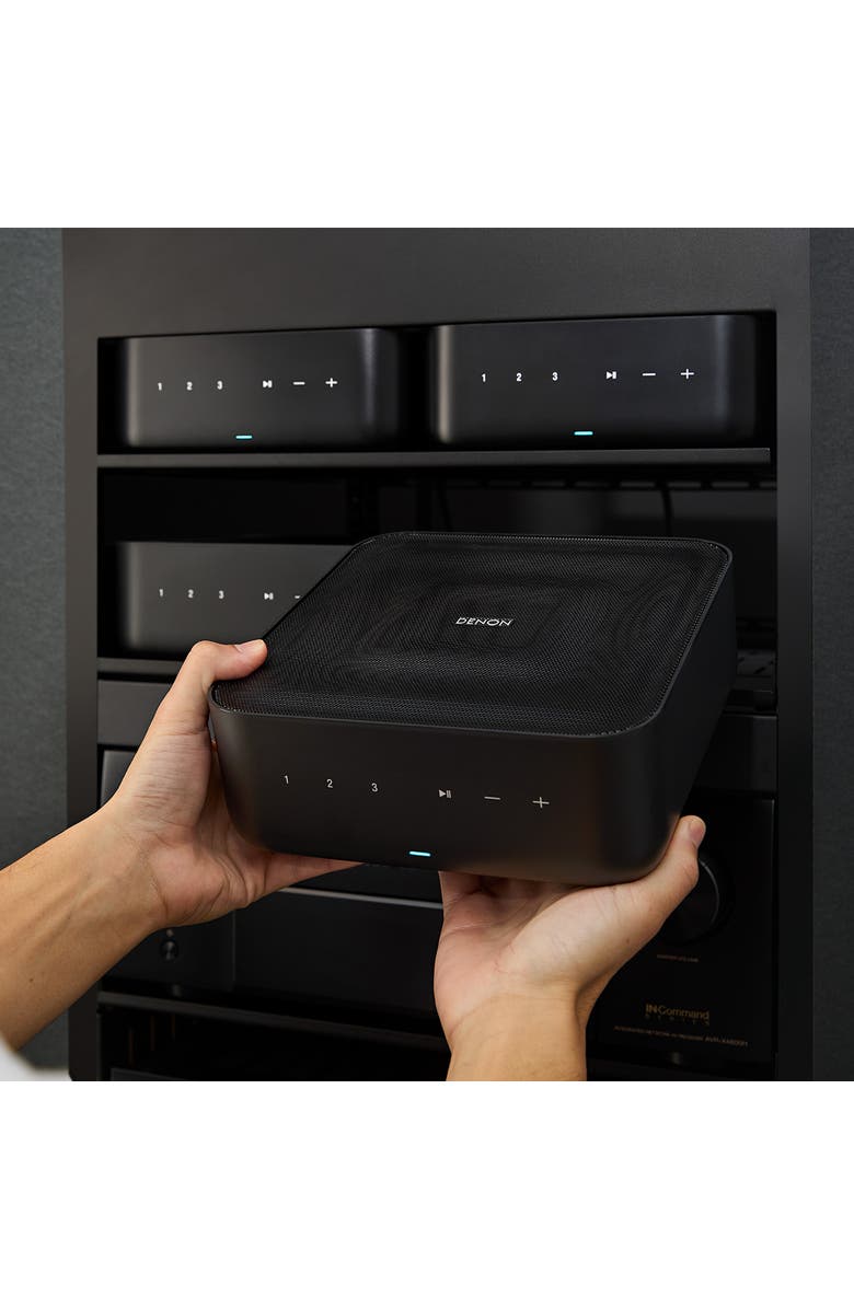 Denon Home Amp Compact Wireless Streaming Amplifier with HEOS Built-in, Alternate, color, Black