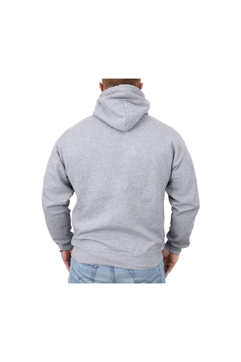 Game Day Outlined Distressed Hoodie, Alternate, color, Graphite