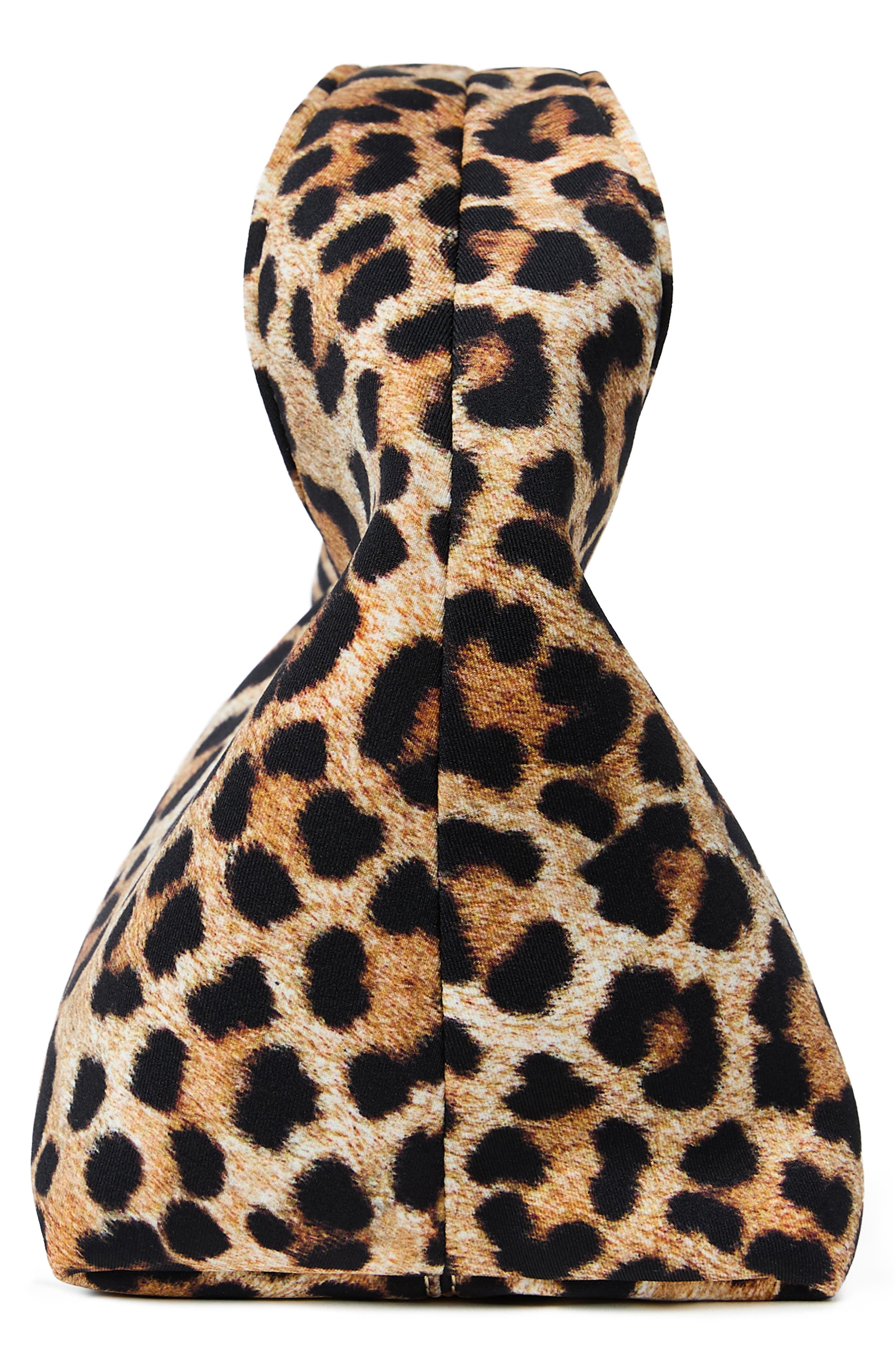 Loeffler Randall Kenzie Clutch, Alternate, color, Leopard