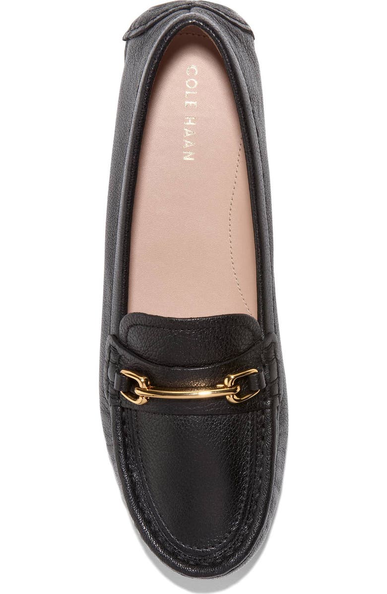 Cole Haan Emeryn Horsebit Driver Loafer, Alternate, color, Black Leather