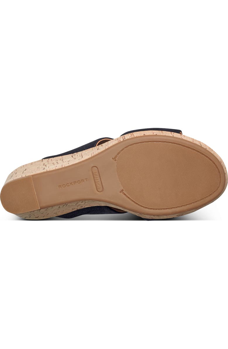 Rockport Briah II Platform Wedge Sandal, Alternate, color, Black