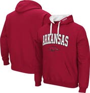 COLOSSEUM Men's Colosseum Cardinal Arkansas Razorbacks Big & Tall Arch & Logo 2.0 Pullover Hoodie