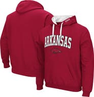 COLOSSEUM Men's Colosseum Cardinal Arkansas Razorbacks Big & Tall Arch & Logo 2.0 Pullover Hoodie