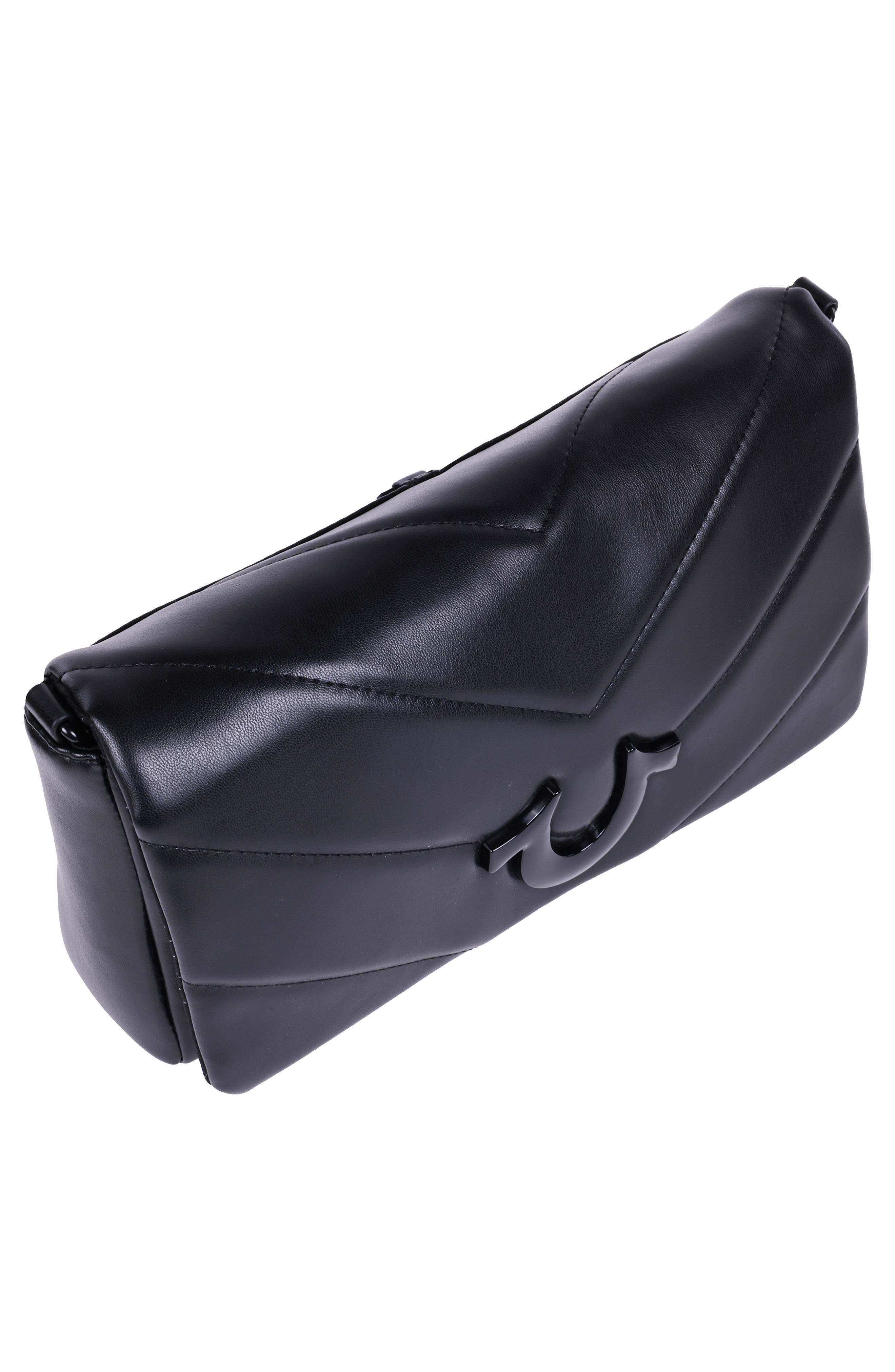 True Religion Quilted Flap Crossbody Bag, Alternate, color, 