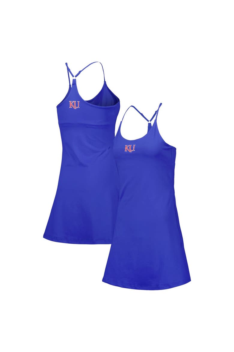Women's Established & Co. Royal Kansas Jayhawks Campus Rec Dress, Main, color, Royal
