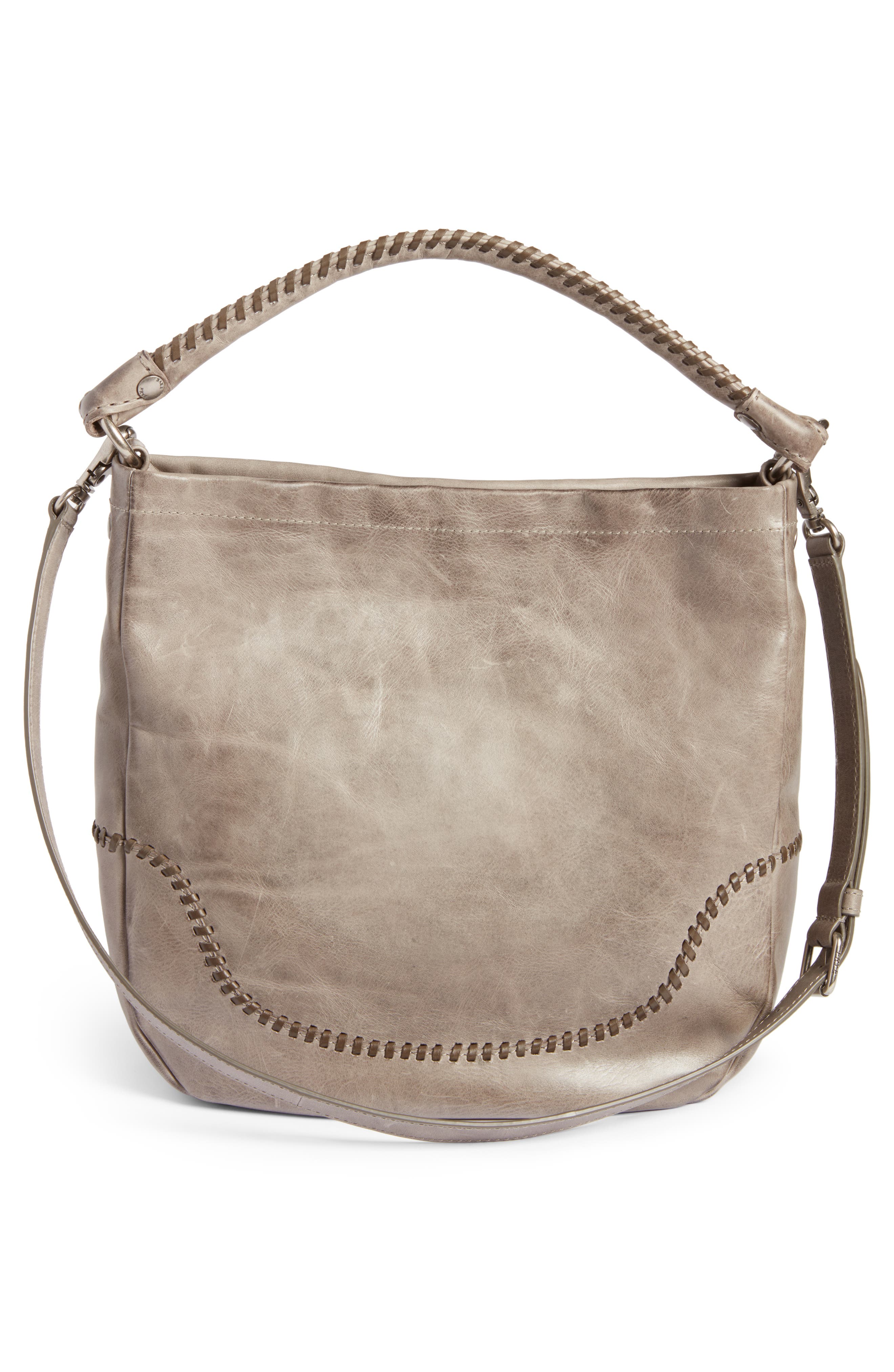 Frye Melissa Whipstitch Leather Hobo, Alternate, color, 