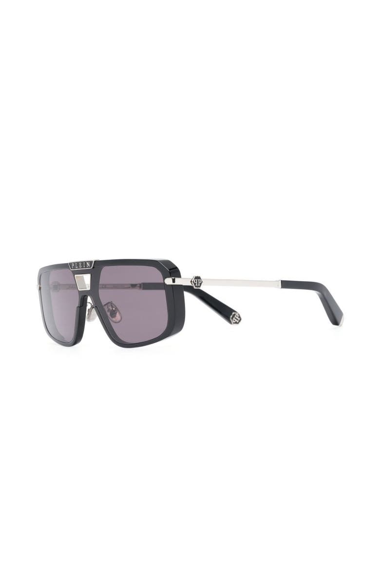 Sunglasses Hexagon Men, Alternate, color, black