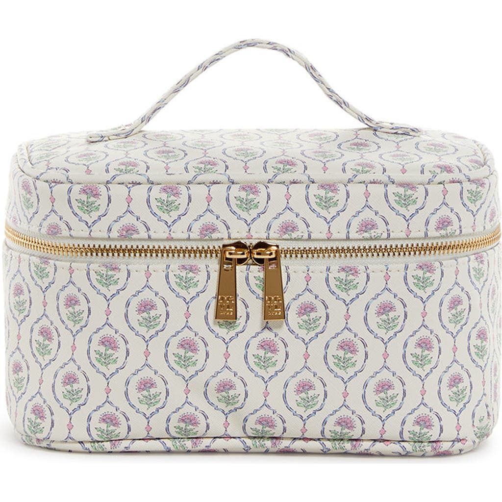Trvl Design Antibes Train Case In Ivory