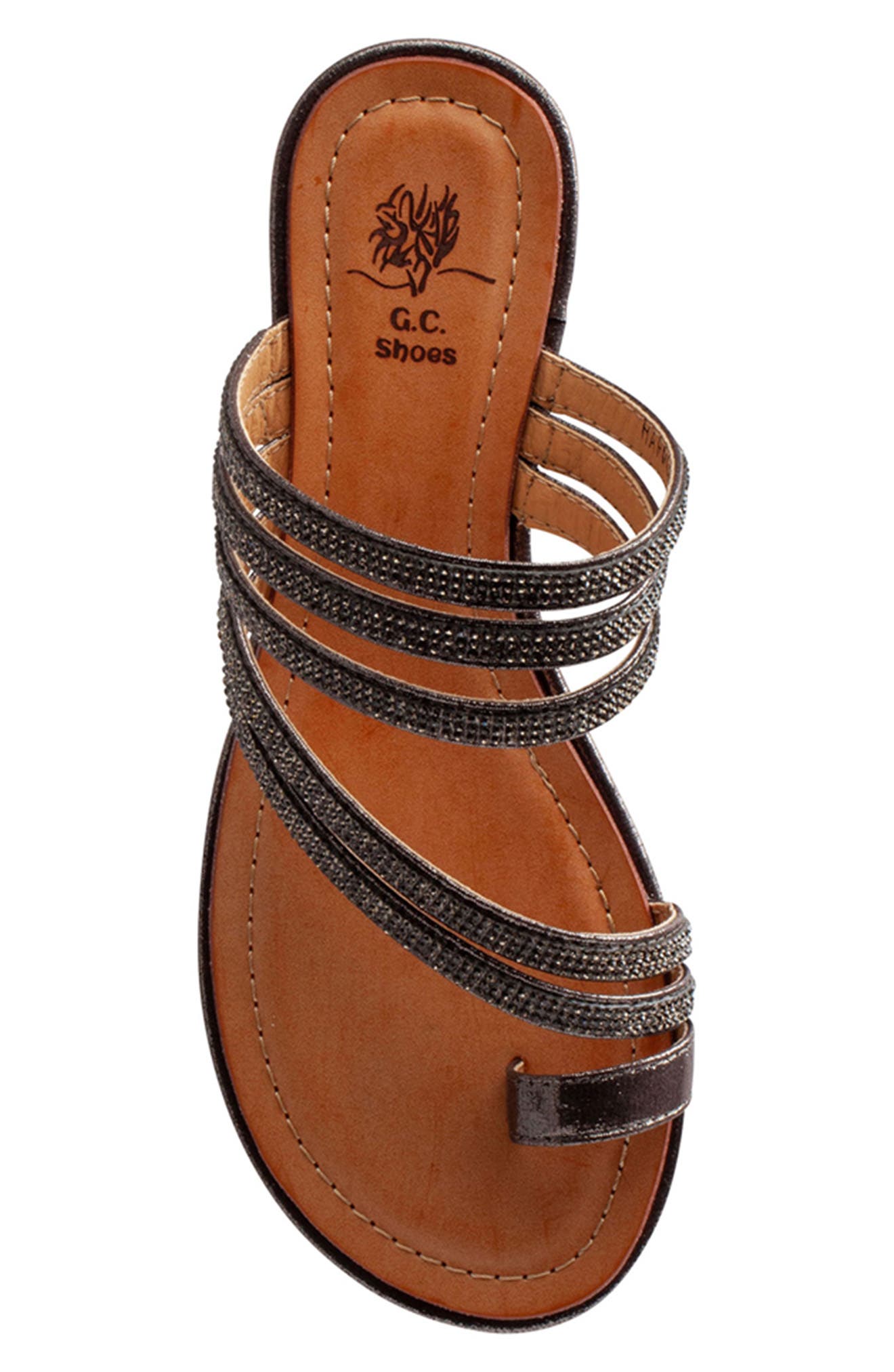 GC SHOES Harmonie Toe Loop Sandal, Alternate, color, 