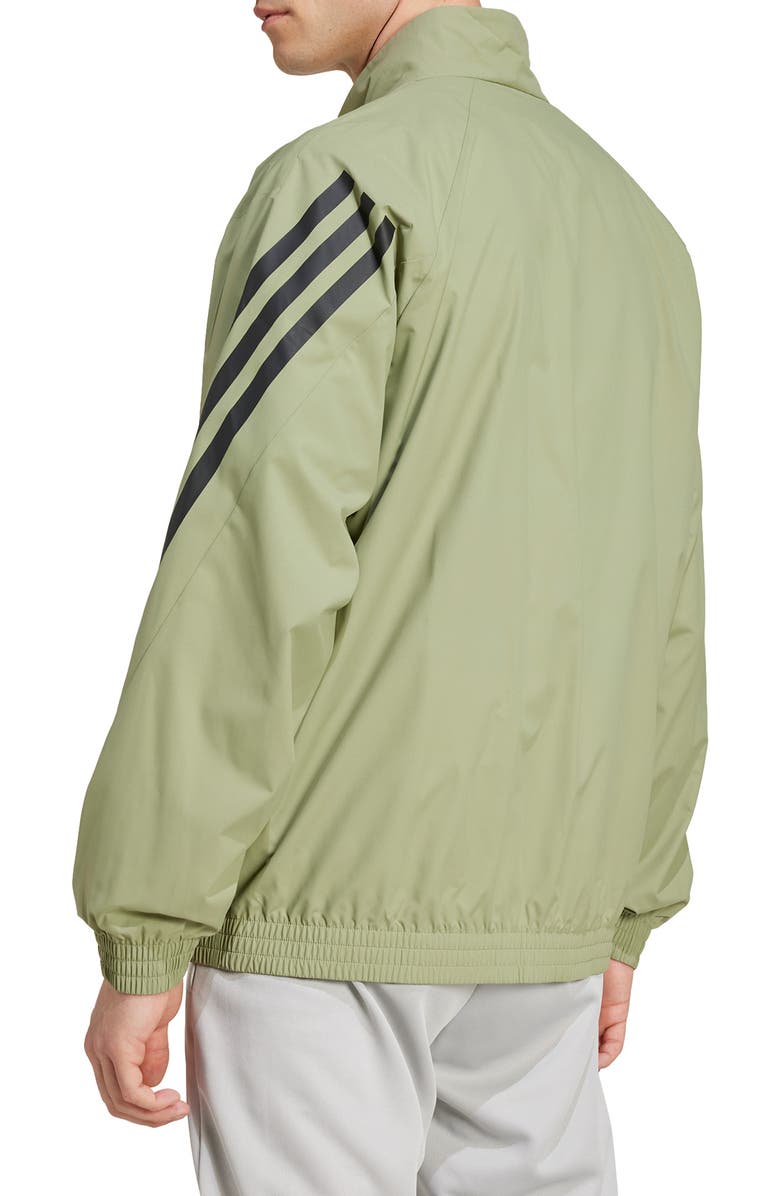 ADIDAS SPORTSWEAR Future Icons 3-Stripes Water Repellent Woven Track Jacket, Alternate, color, 
