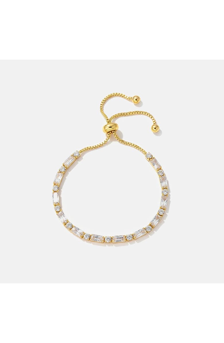 Ivy & Pearl Co. The Wentworth Tennis Bracelet, Main, color, Gold
