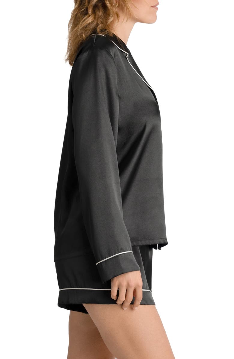 In Bloom by Jonquil Satin Short Pajamas, Alternate, color, 