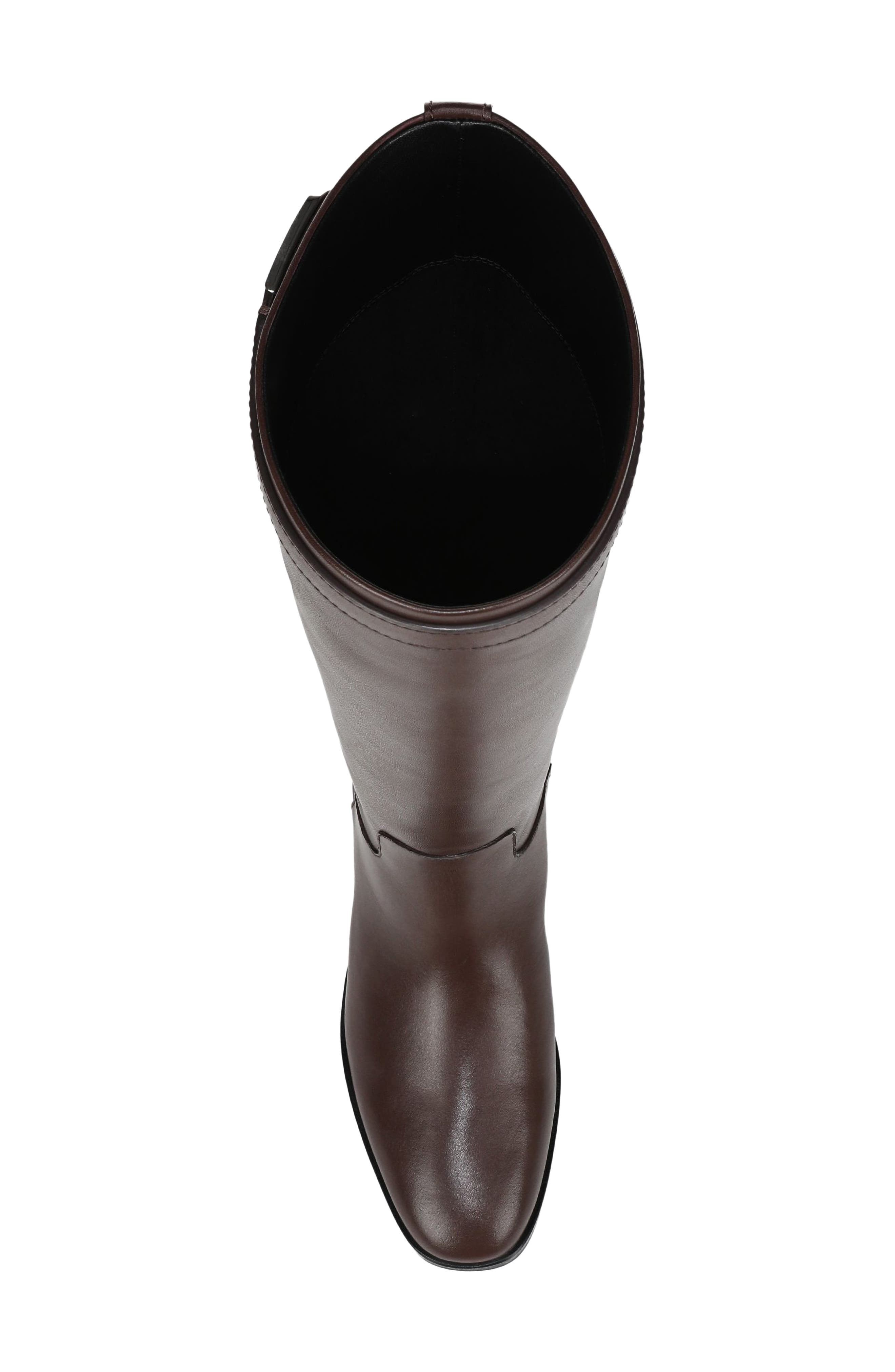 Margaret Knee High Boot, Alternate, color, CACAO BROWN LEATHER