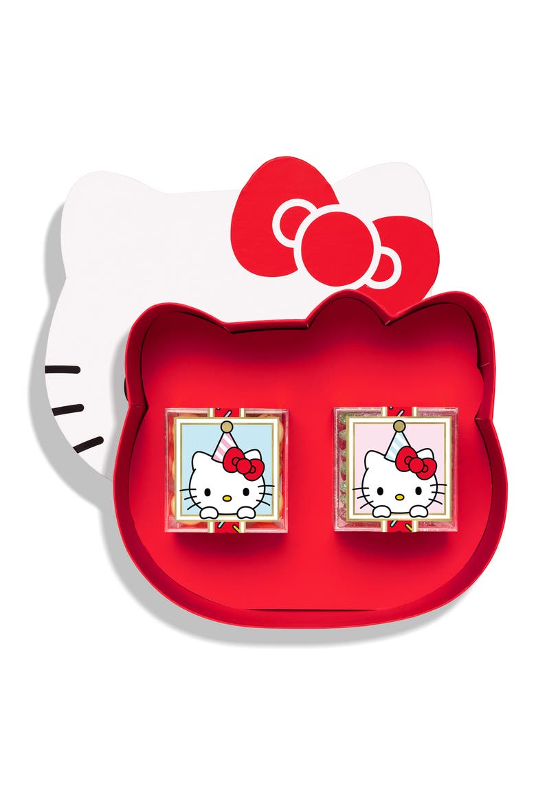 Hello Kitty® 2-Piece Bento Boxes, Main, color, RED/ WHITE