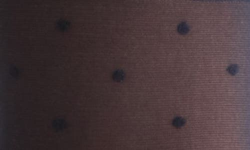 Nordstrom Everyday Sheer Dot Ankle Socks In Blue