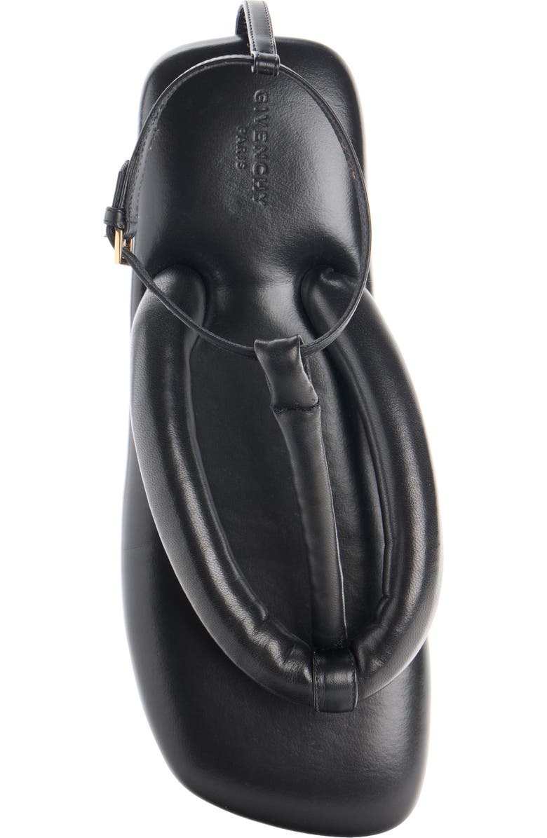 Givenchy Boudoir Flat Sandal, Alternate, color, Black