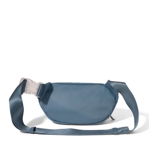 Baggallini On The Go Belt Bag Waist Pack In Cornflower Twill