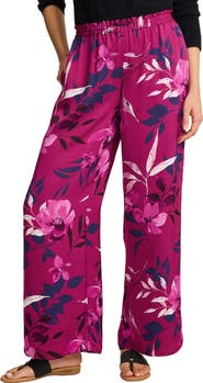 Tommy Bahama Sunset Shimmers High Waist Wide Leg Pants