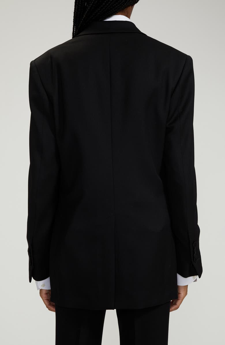 TOM FORD Grain de Poudre Wool Boyfriend Tuxedo Jacket, Alternate, color,