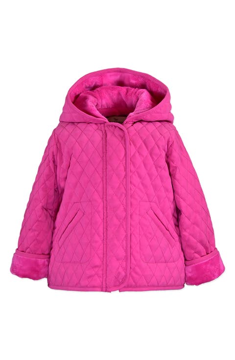 Barn Faux Fur Lined Hooded Jacket (Baby)