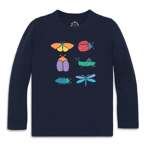 Kids Long Sleeve Critter Tee