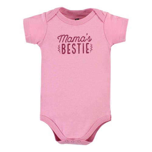 Hudson Baby Cotton Bodysuits 5-pack
