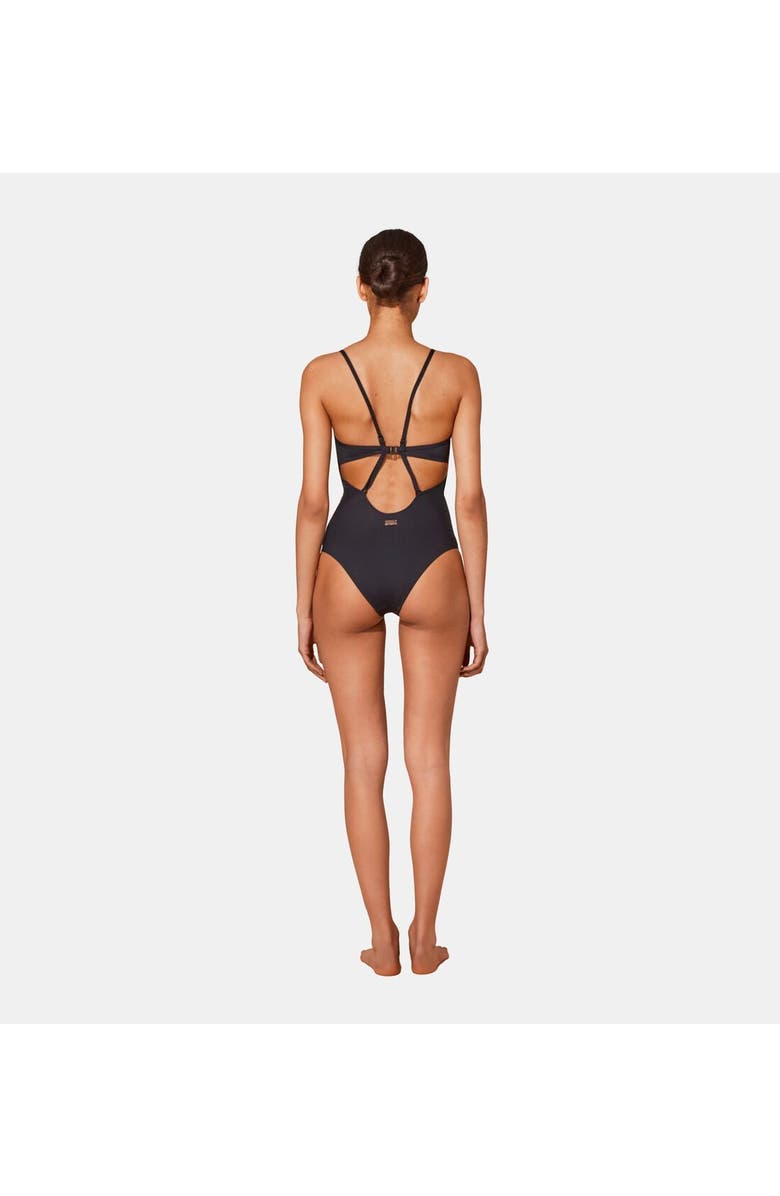 Vilebrequin Women's Crossed Back Straps One-Piece Swimsuit, Alternate, color,