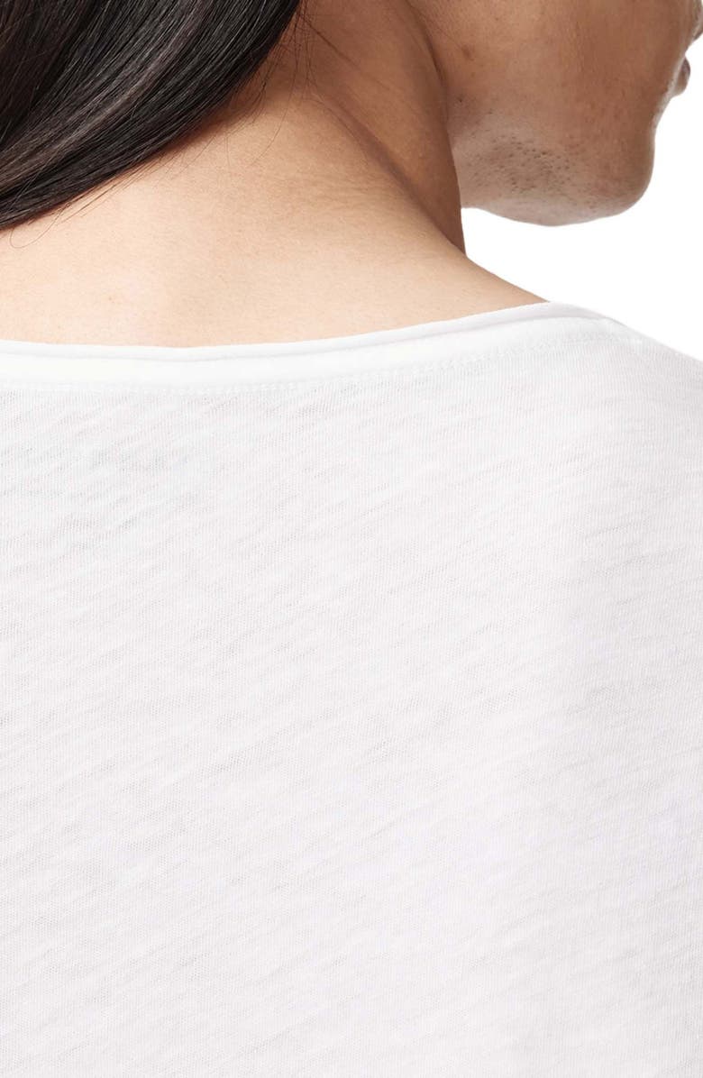 AllSaints Graphite Graphic T-Shirt, Alternate, color, Optic White