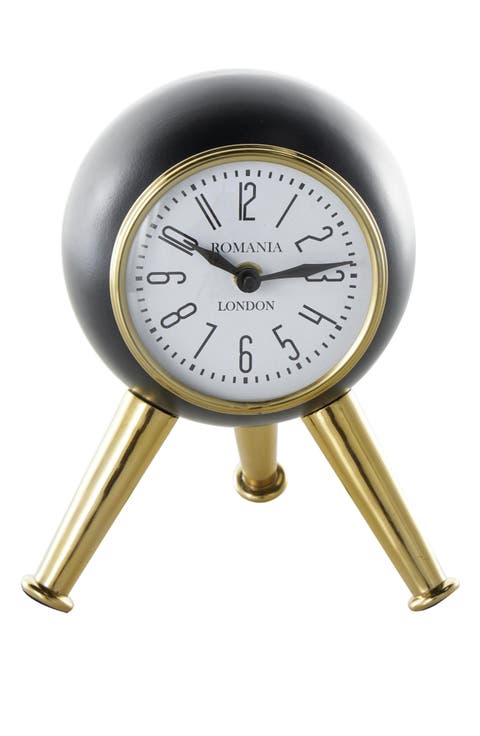 Modern Aluminum Metal Clock