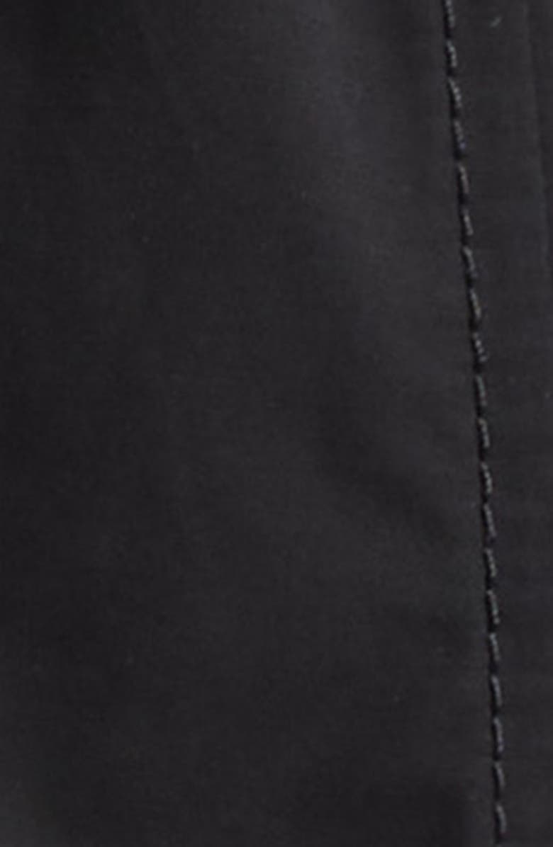 Moncler Leandro Short Hooded Parka, Alternate, color, Black